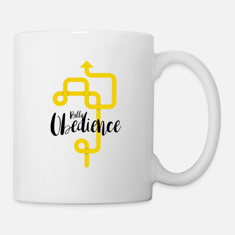 Rassemblement Obéissance - Mug blanc - blanc