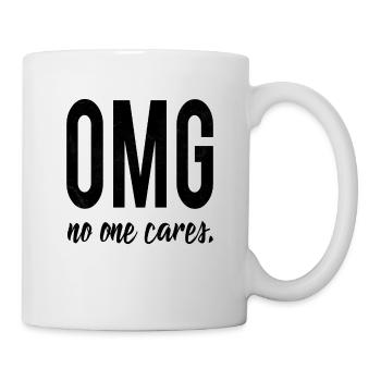 Énonciations drôles de sarcasme - Mug blanc - blanc - Droite