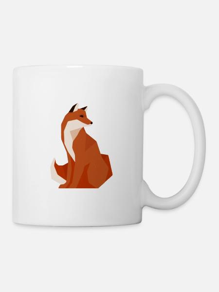 renard - Mug blanc - blanc