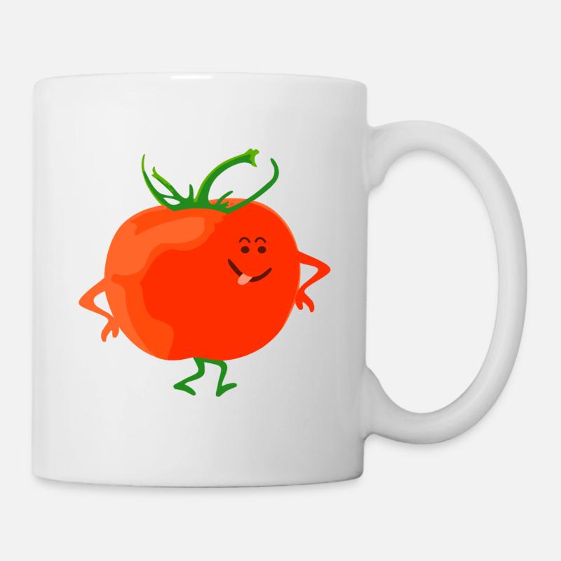 Tomate - Mug blanc - blanc