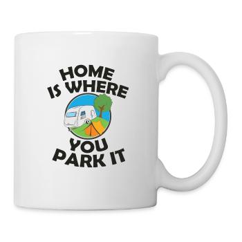 caravane - Mug blanc - blanc - Droite