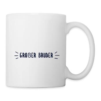Geschenk Großer Bruder - Tasse - Weiß - Rechts