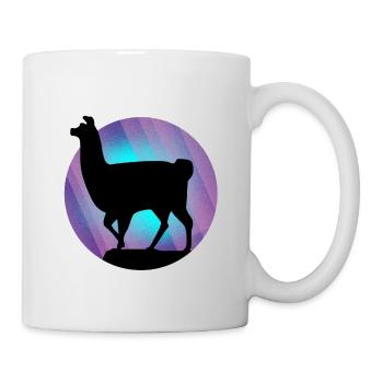Llama alpaca - Mug - white - Right