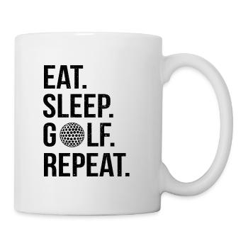 Golf Golfer Golf Course Golfer - Mug - white - Right
