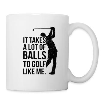 Golf Golfer Golf Course Golfer - Mug - white - Right