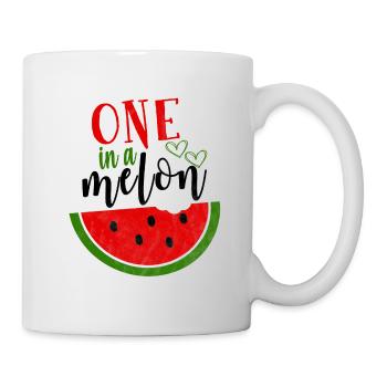 Paroles de pastèque - Mug blanc - blanc - Droite