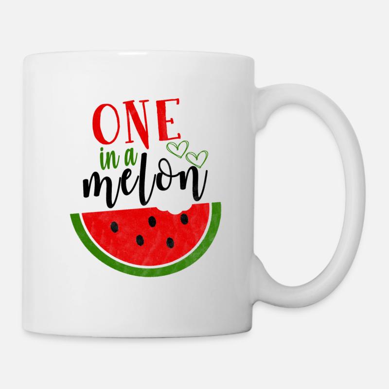 Paroles de pastèque - Mug blanc - blanc