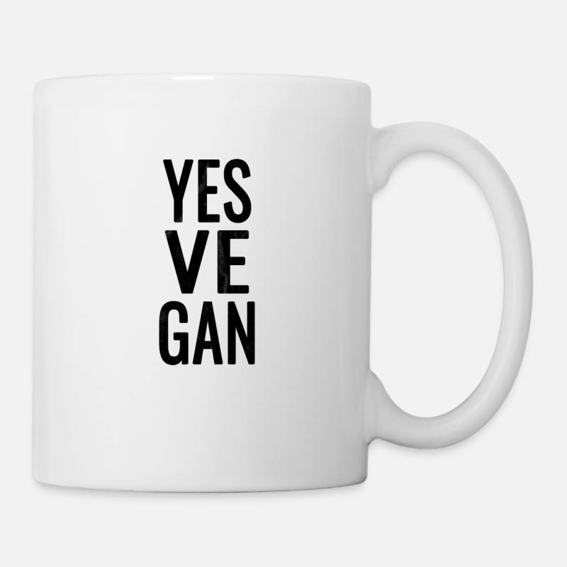 Vegan vegan vegan - Mug - white
