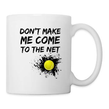 Tennis tennis player tennis court - Mug - white - Right