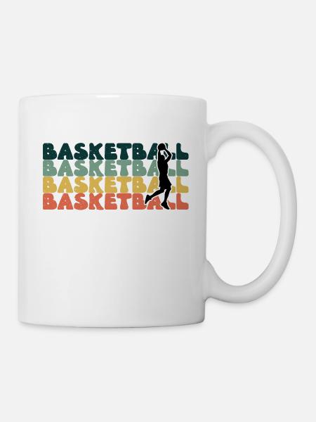 Équipe de basket-ball basketball basketball - Mug blanc - blanc