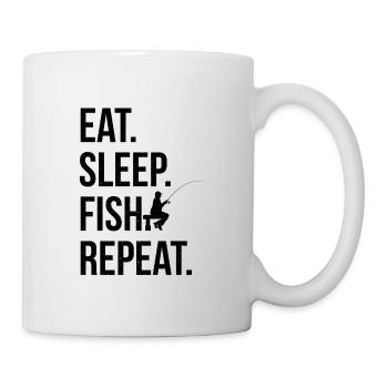 Pêche Pêche Pêche - Mug blanc - blanc - Droite