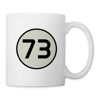 Zahl 73 Serien Insider - Mug - white - Right