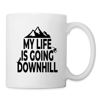 Snowboarding Snowboarding Snowboarding Snowboarder - Mug - white - Right