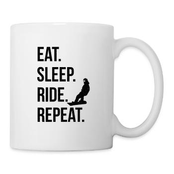 Snowboarding Snowboarding Snowboarding Snowboarder - Mug - white - Right