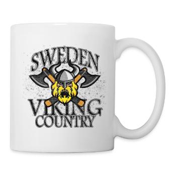 Wikinger - Tasse - Weiß - Rechts