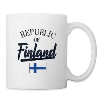 Finnland - Tasse - Weiß - Rechts