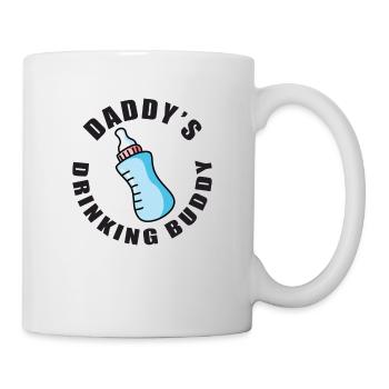Daddy's drinking buddy - Mug - white - Right