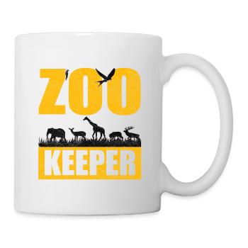 Zoo Zoologie Parc animalier Animaux animaux Safari Afrique - Mug blanc - blanc - Droite