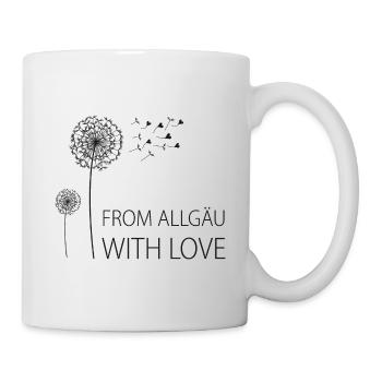 D'Allgäu avec amour - Mug blanc - blanc - Droite