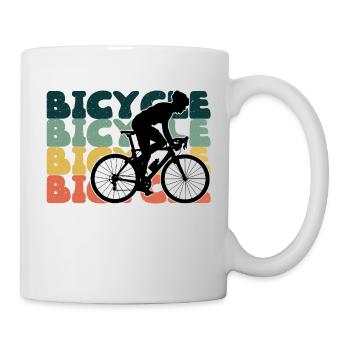 Bicycle Cycling Bicycle Tour Cycling - Mug - white - Right