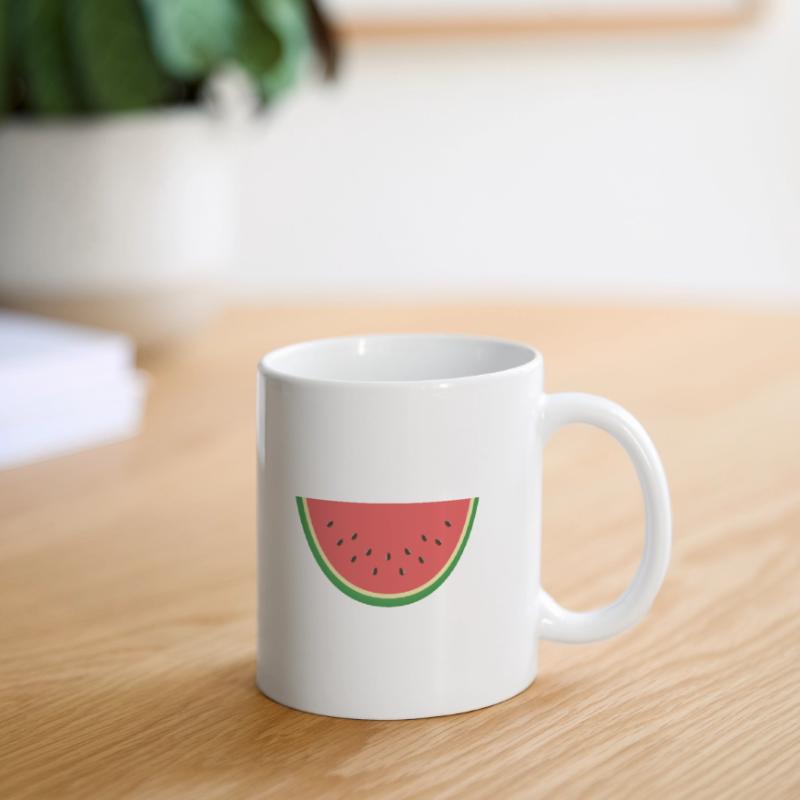 Motif de pastèque pastèque Mug blanc