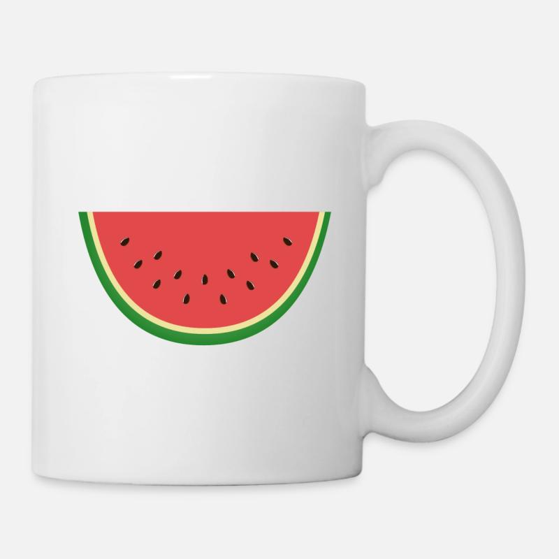 Motif de pastèque pastèque - Mug blanc - blanc