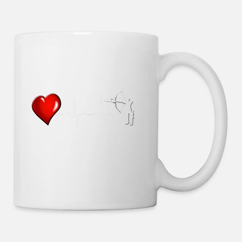 Tir à l’arc - Mug blanc - blanc