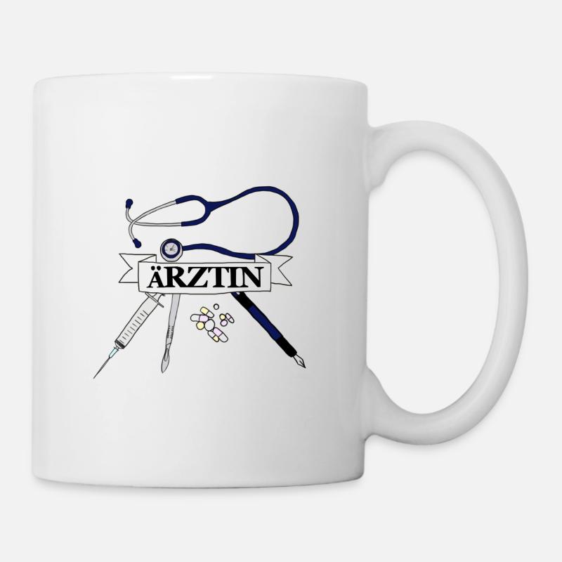 médecin - Mug blanc - blanc