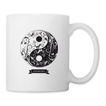 yin yang - Tasse - Weiß - Rechts