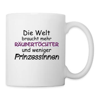 Robber Fille Princesses Fille - Mug blanc - blanc - Droite