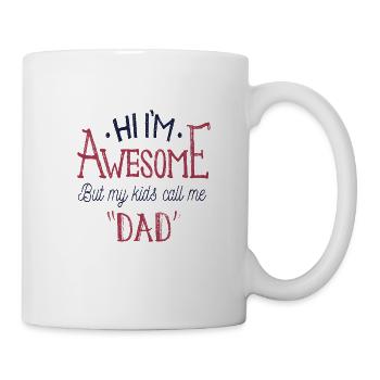 Papa Vater Vatertag - Tasse - Weiß - Rechts