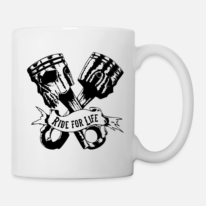 Montez pour Live Streetfighter - Mug blanc - blanc