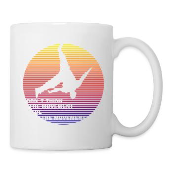 Parkour - Tasse - Weiß - Rechts