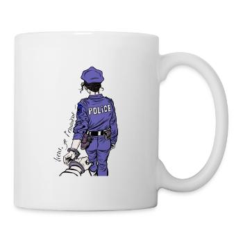 Come on I'm taking you ... to the post - Mug - white - Right