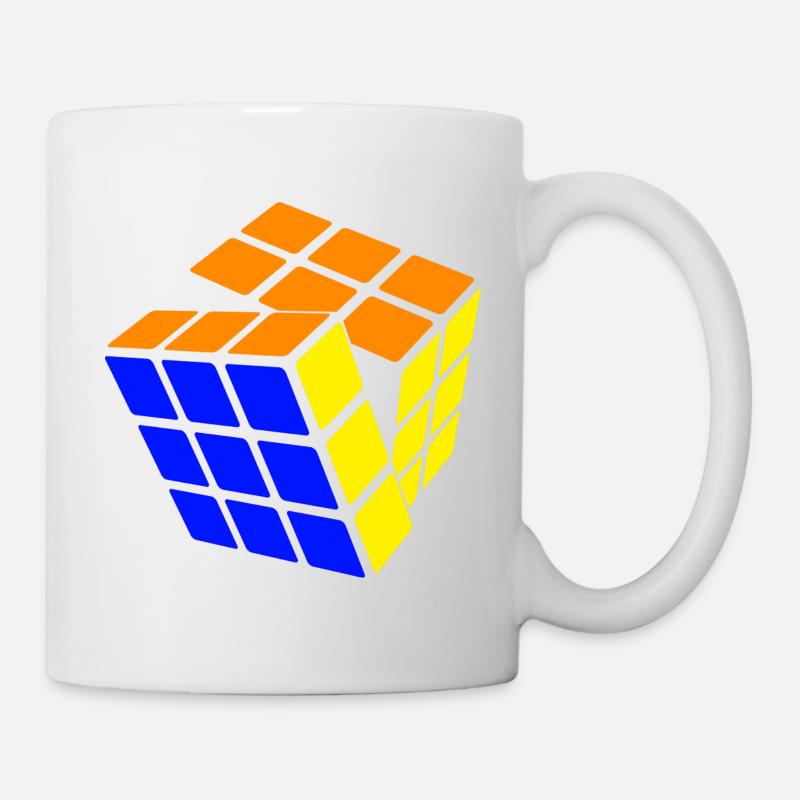 Rubik's Cube STB Solved - Mug - white