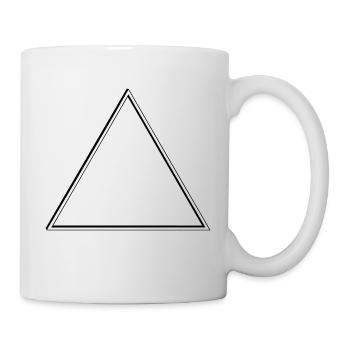 triangle - Mug - white - Right