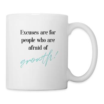 Excuses - Mug - white - Right