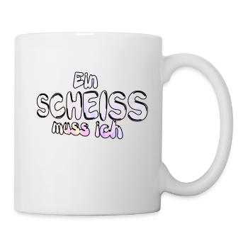 A shit I must say funny - Mug - white - Right