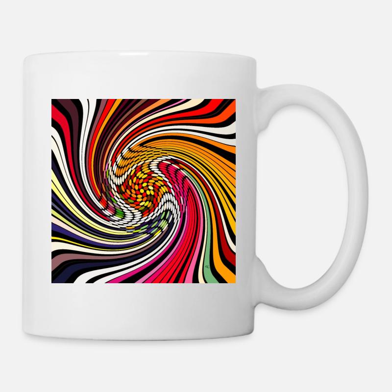 Kunstdesign - Tasse - Weiß