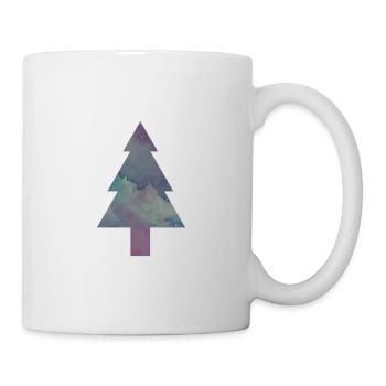 Galaxy Tannenbaum - Tasse - Weiß - Rechts