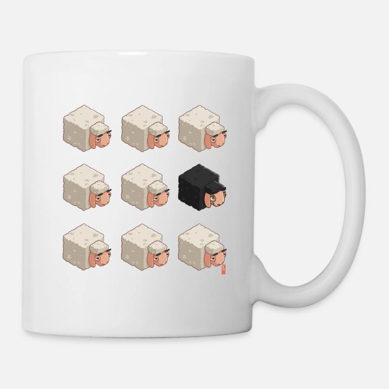 hervorstechen - Tasse - Weiß