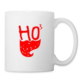Christmas Santa Claus Xmas math teacher - Mug - white - Right