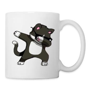 Chat Dab - Mug blanc - blanc - Droite