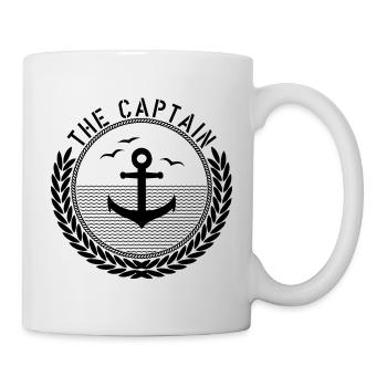 The Captain - Anchor - Mug - white - Right