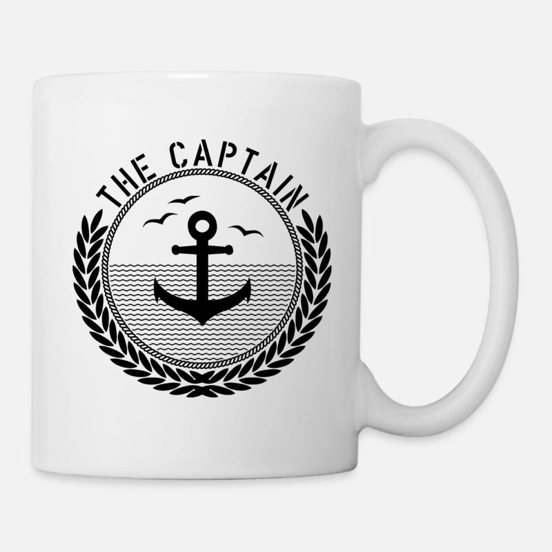 Le Capitaine - Anchor - Mug blanc - blanc