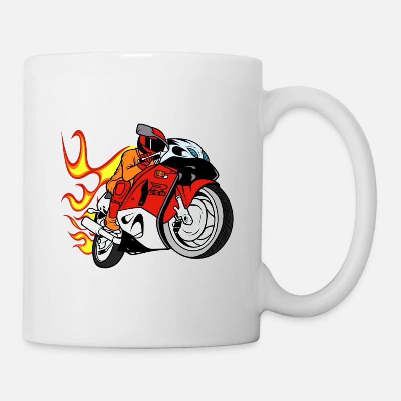 Moto moto - Mug blanc - blanc