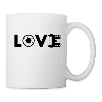 Photographer taking photos photo shoot photography - Mug - white - Right