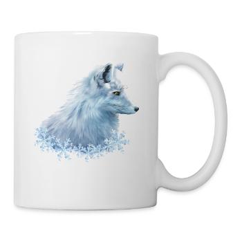 Polarfuchs - Tasse - Weiß - Rechts