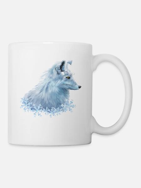 Polarfuchs - Tasse - Weiß