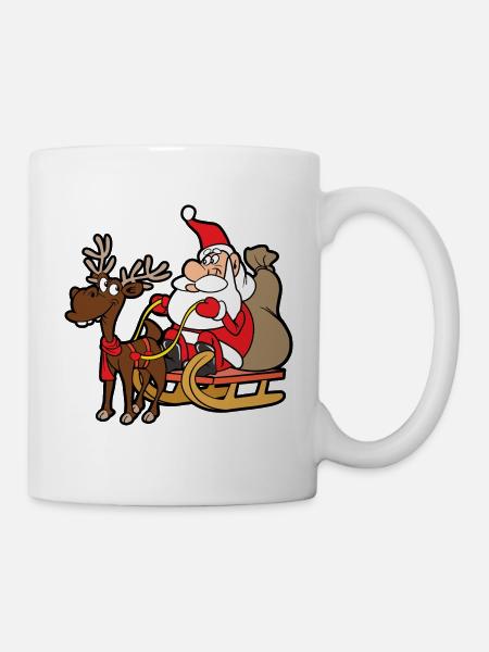 Santa Claus Christmas Santa - Mug - white